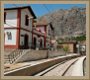 Stacja kolejowa w El Chorro